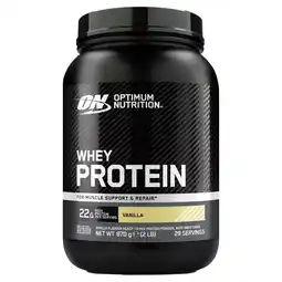 Kruidvat Optimum Nutrition Whey Vanilla Protein Powder aanbieding