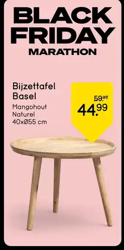 Leen Bakker Bijzettafel Basel aanbieding