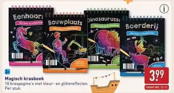 ALDI Magisch krasboek aanbieding