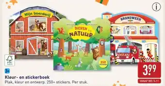 ALDI Kleur en stickerboek aanbieding