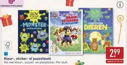 ALDI Kleur, sticker of puzzelboek aanbieding