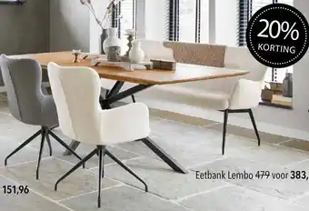 Pronto wonen Eetbank Lembovoor aanbieding