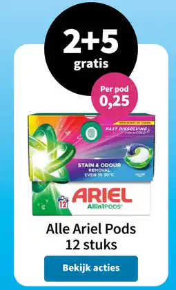 Plein.nl Alle Ariel Pods aanbieding