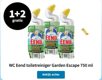 Plein.nl WC Eend toiletreiniger Garden Escape aanbieding