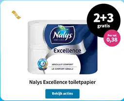 Plein.nl Nalys Excellence toiletpapier aanbieding