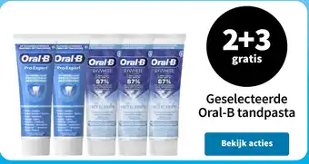 Plein.nl Geselecteerde Oral-B tandpasta aanbieding