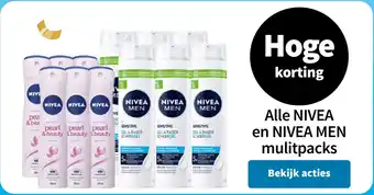 Plein.nl Alle NIVEA en NIVEA MEN mulitpacks aanbieding