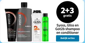 Plein.nl Syoss, Gliss en Got2b shampoo en conditioner aanbieding