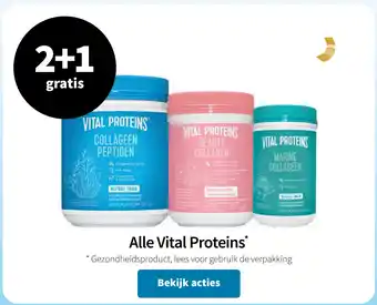 Plein.nl Alle Vital Proteins aanbieding