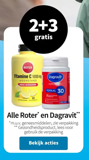 Plein.nl Alle Roter en Dagravit aanbieding