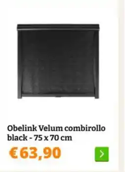 Obelink Obelink Velum combirollo black aanbieding