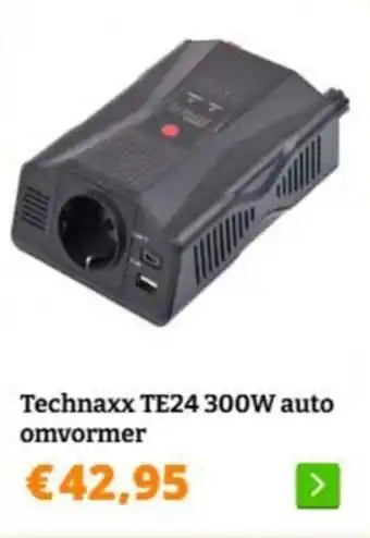 Obelink Technaxx TE24 300W auto omvormer aanbieding