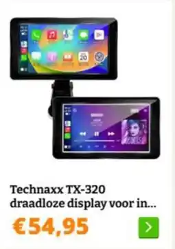Obelink Technaxx TX 320 draadloze display voor in aanbieding