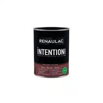 Praxis Renaulac Intention Muurverf - Extra Mat - Show Time - 1L aanbieding