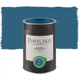 Praxis Perfection Ultradekkend Muurverf - Mat - Indigo Blauw - 1L aanbieding