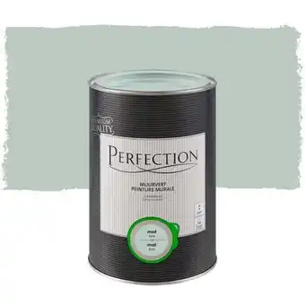 Praxis Perfection Ultradekkend Muurverf - Mat - Fjord - 1L aanbieding