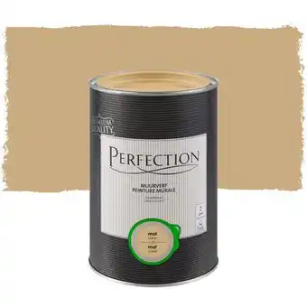 Praxis Perfection Ultradekkend Muurverf - Mat - Camel - 1L aanbieding