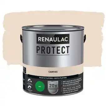 Praxis Renaulac Protect Muurverf - Mat - Canvas - 2,5L aanbieding