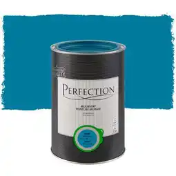 Praxis Perfection Ultradekkend Muurverf - Mat - Petrol Blue - 1L aanbieding