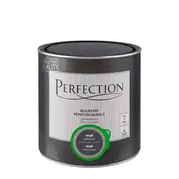 Praxis Perfection Ultradekkend Muurverf - Mat - Antraciet - 2,5L aanbieding