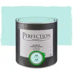 Praxis Perfection Ultradekkend Muurverf - Mat - Sea Green - 2,5L aanbieding