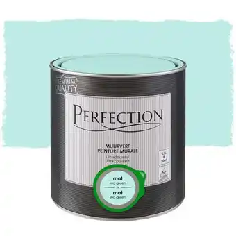 Praxis Perfection Ultradekkend Muurverf - Mat - Sea Green - 2,5L aanbieding