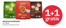 Spar Alle g'woon koffiepads aanbieding