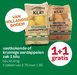 Spar Vastkokende of kruimige aardappelen aanbieding