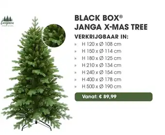 Coppelmans Black box janga x mas tree aanbieding