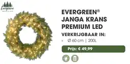 Coppelmans Evergreen janga krans premium led aanbieding