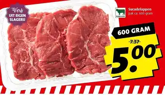 Boni Sucadelappen 600 gr aanbieding