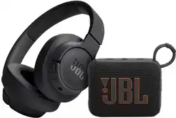 Coolblue JBL Tune 720BT + JBL GO 4 zwart aanbieding