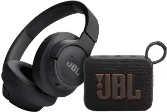 Coolblue JBL Tune 720BT + JBL GO 4 zwart aanbieding