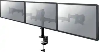 Coolblue Neomounts NM-D135D3BLACK Monitorarm Zwart aanbieding