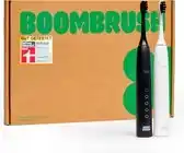 Bol.com BOOMBRUSH Elektrische Tandenborstel - Sonische Tandenborstel - Duo - 90 Dagen Batterij - Duurzaam aanbieding