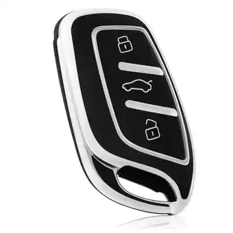 ANWB Dutch Shield Sleutelhoesje MG zwart Zwart-Zilver aanbieding