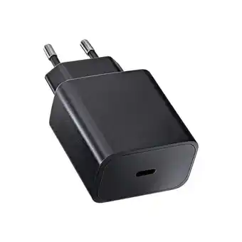 ANWB Bluestar USB-C Oplader PD Charger 20W Stekker Zwart aanbieding