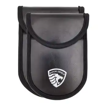 ANWB Dutch Shield 2x RFID Autosleutel hoesje zwart Zwart aanbieding