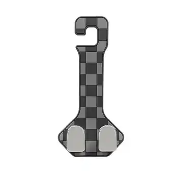 ANWB Dutch Shield Auto Hoofdsteun Haakjes Duo Grijs aanbieding