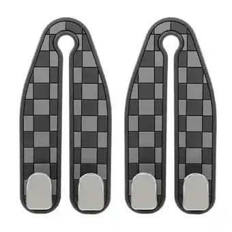 ANWB Dutch Shield 2x Auto Hoofdsteun Haak Split Grijs aanbieding