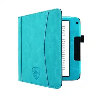 ANWB Dutch Shield Luxe strap Case Kobo Libra 2 Turkoois aanbieding