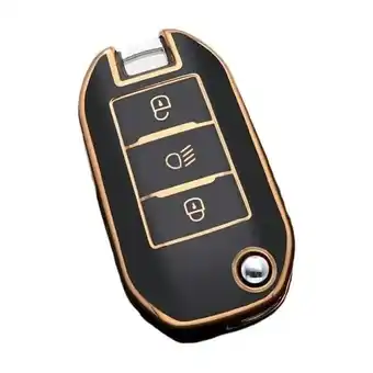 ANWB Dutch Shield Sleutelhoesje Opel goud A3B Zwart-Goud aanbieding