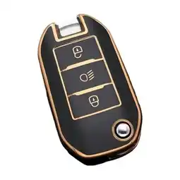 ANWB Dutch Shield Sleutelhoesje Citroën goud A3B Zwart-Goud aanbieding