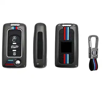 ANWB Dutch Shield Sleutelhoesje Peugeot D3 Grijs Zwart aanbieding