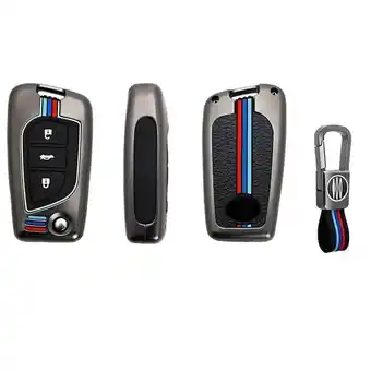 ANWB Dutch Shield Sleutelhoesje Toyota C3 Grijs Zwart aanbieding