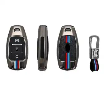 ANWB Dutch Shield Sleutelhoesje Hyundai D3 Grijs Zwart aanbieding