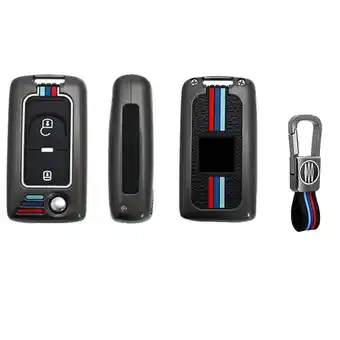 ANWB Dutch Shield Sleutelhoesje Peugeot D2 Grijs Zwart aanbieding