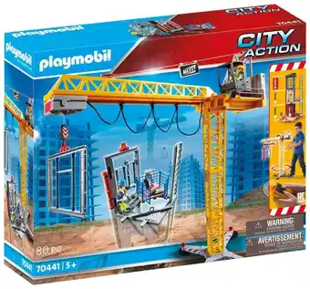 ANWB PLAYMOBIL RC Bouwkraan 70441 Meerkleurig aanbieding