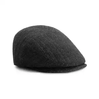 ANWB Mgo Wem Heren Flatcap Wolmix Zwart aanbieding