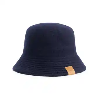 ANWB Mgo Mary Dames Bucket Hat Wolmix Marineblauw aanbieding